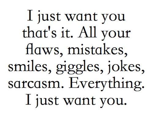 Hopefully someone, someday, will say this to me :)