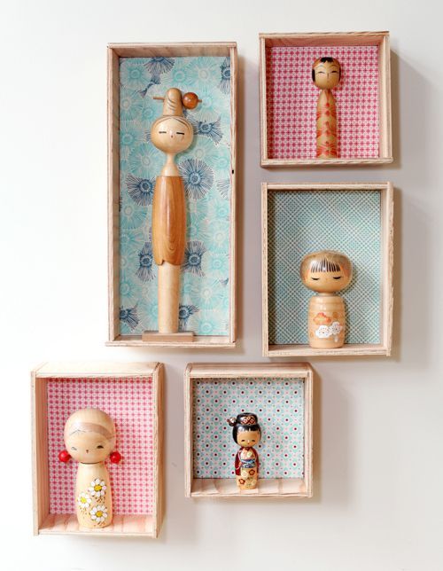 kokeshi doll display
