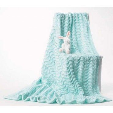 Mary Maxim – Free Baby Blanket Knit Pattern – Free Patterns – Patterns  Books
