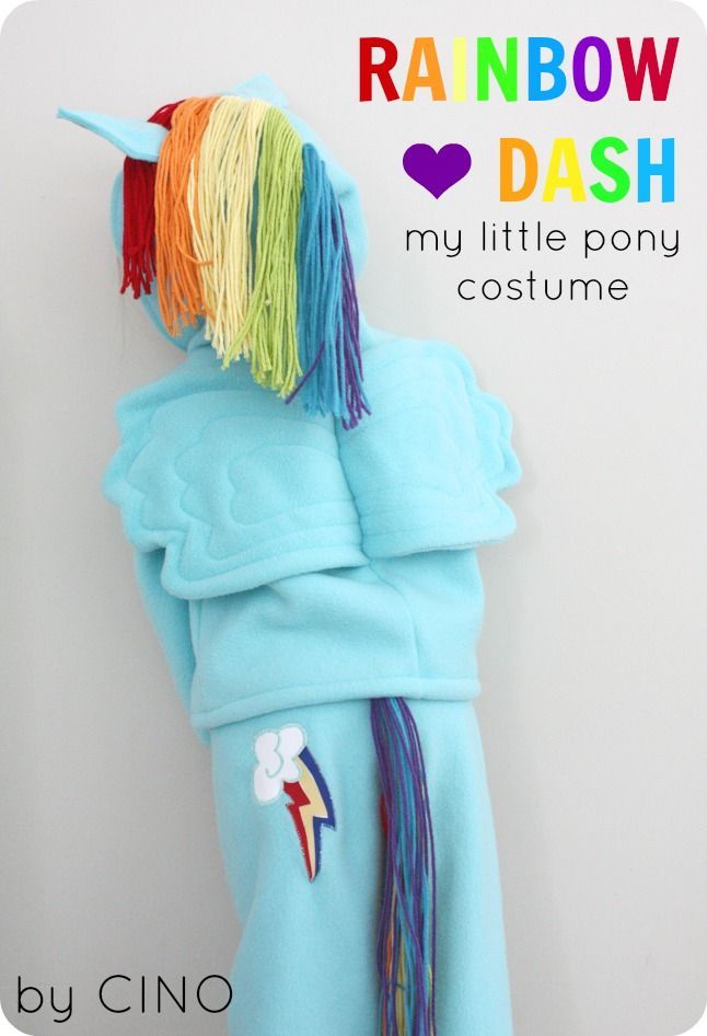 My Little Pony costume from Craftiness is not optional… seriously adorable!