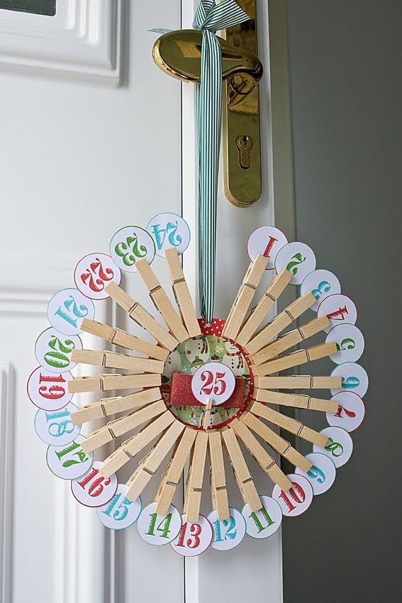 neat idea for counting down the days until Christmas