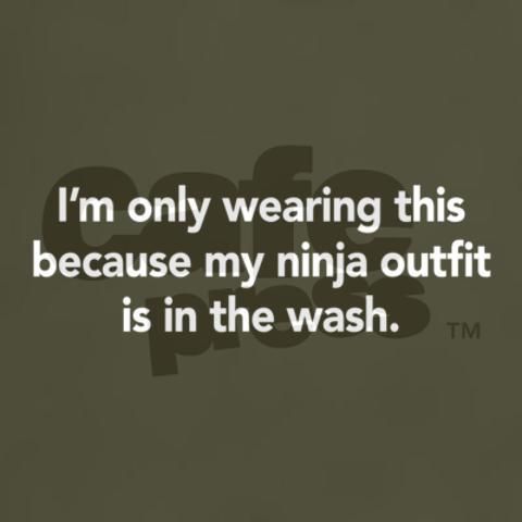 Ninjas do laundry too!
