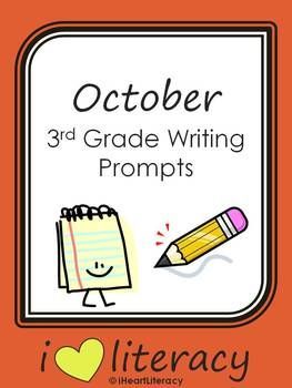 October 3rd Grade Common Core Writing Prompts