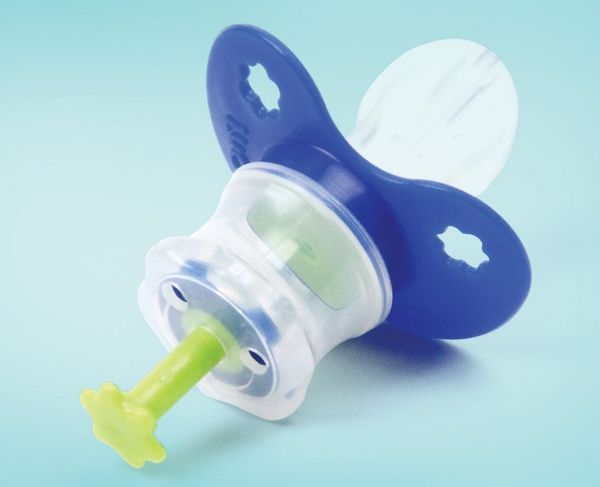 Pacifier that gives the baby medicine as it sucks on it. Amazing! I will have to
