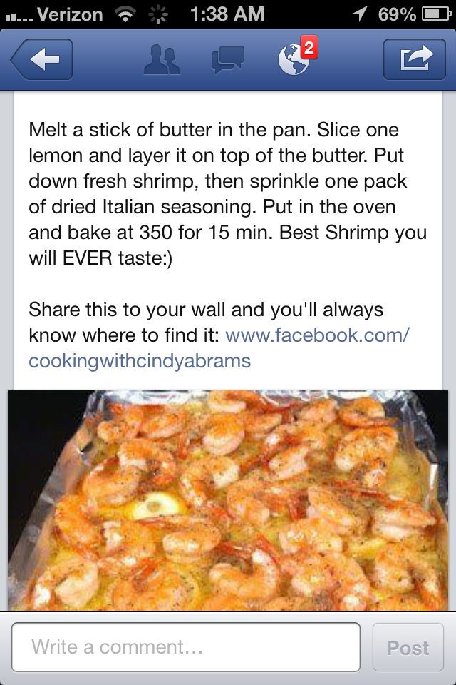 Shrimp recipe ill have to try. Update- Ive tried it and it was delicious. Sugges