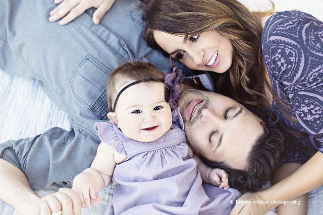 Sweet #Family of Three Photo Session By Lauren Ristow Photography on Fawn Over #