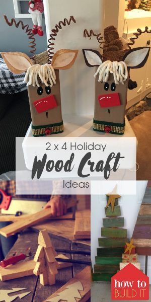 2 x 4 Holiday Wood Craft Ideas -   Christmas Wood Crafts Ideas