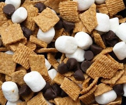 12/20 Polar Express Smores Trail Mix.  Serve with hot chocolate for a great snac