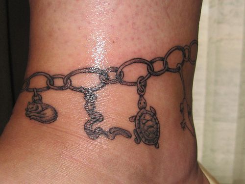 Charm Anklets tattoo