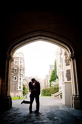 Couple pictures on campus…where we met