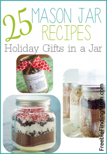 Do you need DIY holiday gift giving ideas? Check out this list of 25 Mason jar r