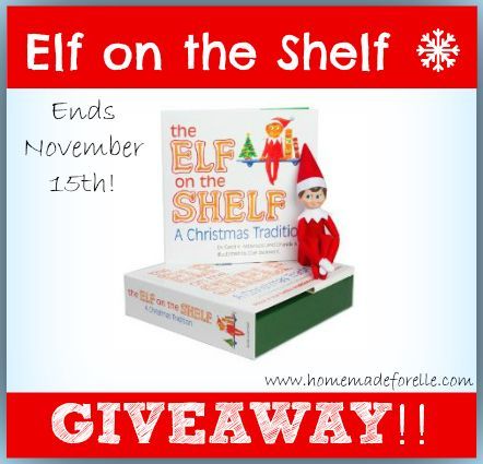 Elf on the Shelf Giveaway