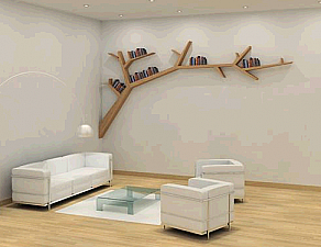 Great idea for DIY bookshelf!