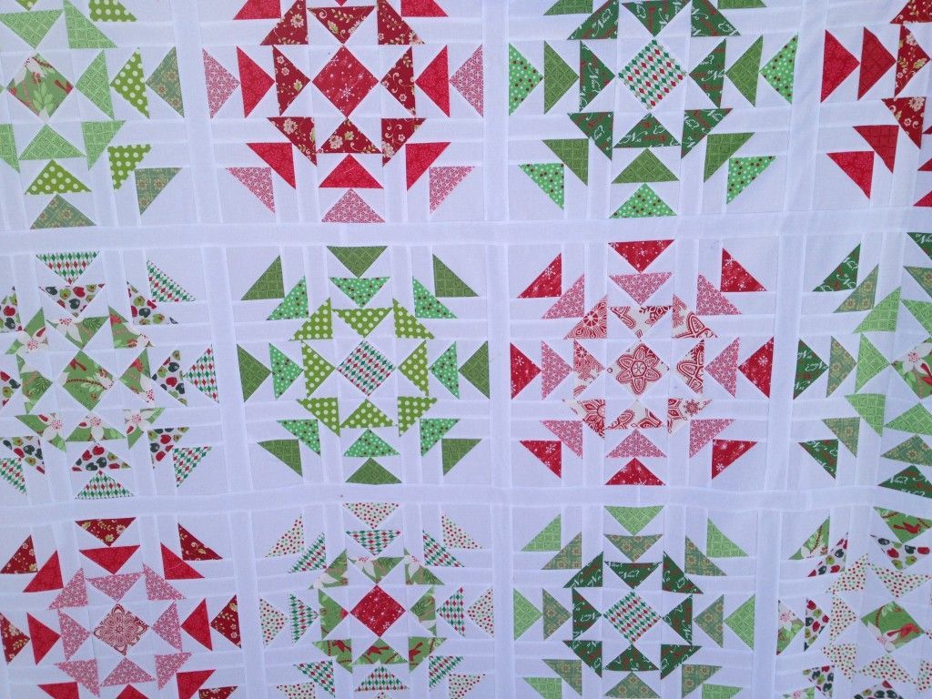 Homeward Bound Christmas Quilt… what a great name for a Christmas quilt.