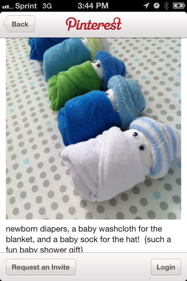 little newborn babies – just roll up a newborn diaper for the baby, wrap with a