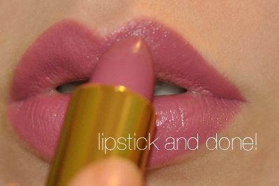 Revlon Berry Haute lipstick. This color is beautiful!