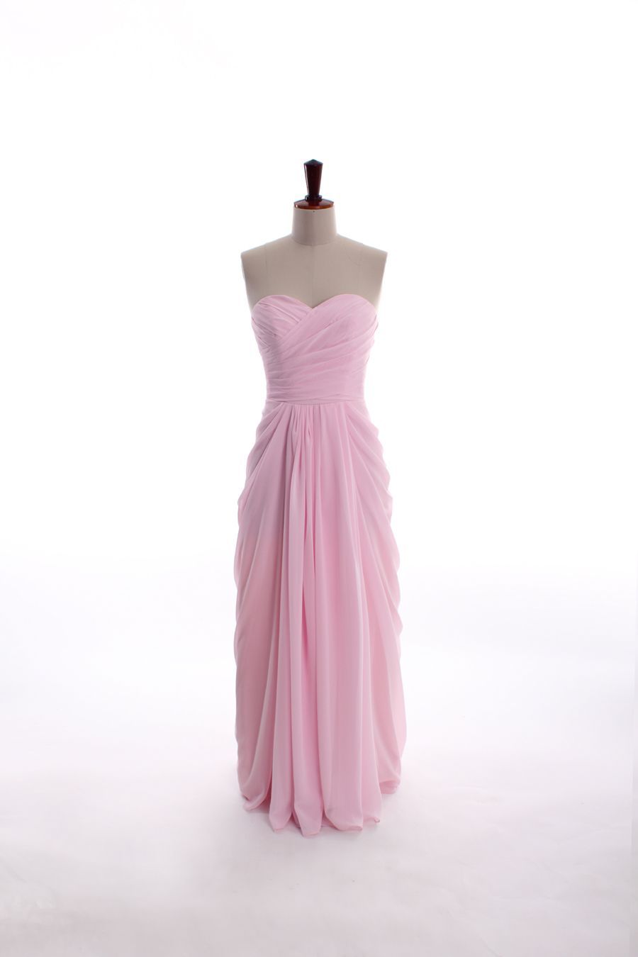 sweetheart neckline chiffon dress (in floor-length) bridesmaid dress?!