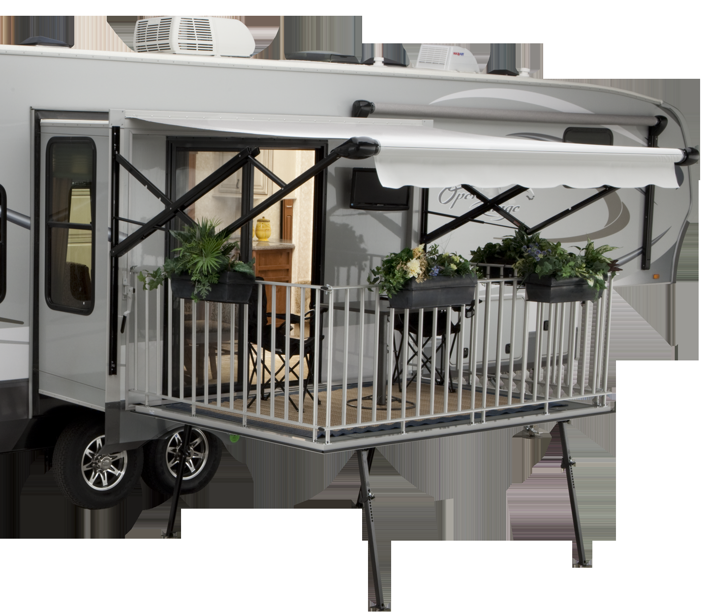 wow, Open Range RV Company; The Patio and Patio Awning is available only on the