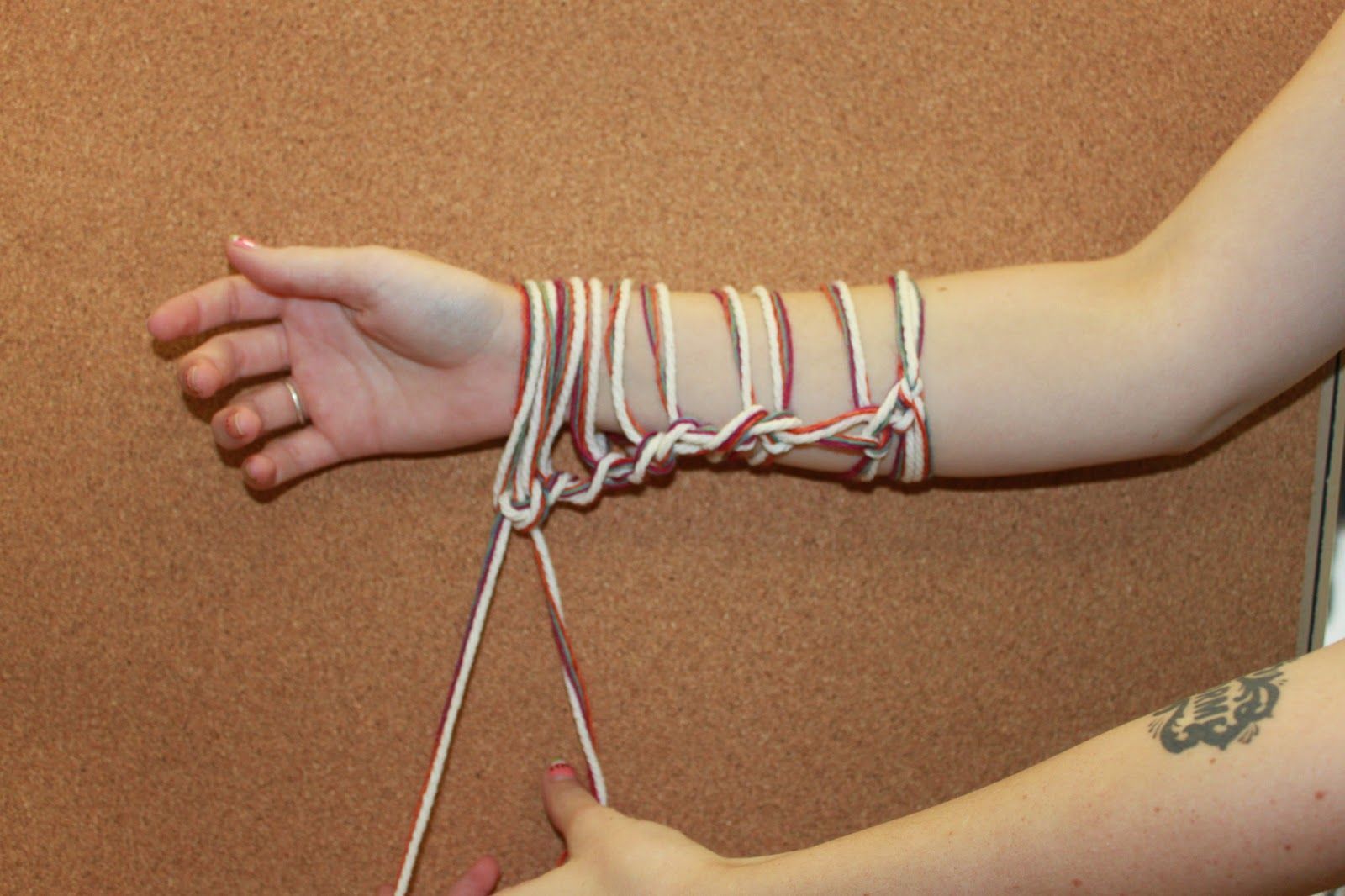 Arm knitting: instructions (IDK how I feel about this, might be worth a try)