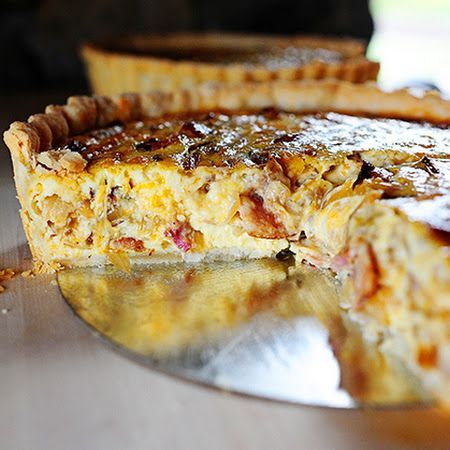 Cowboy Quiche.  Perfect for the cabin