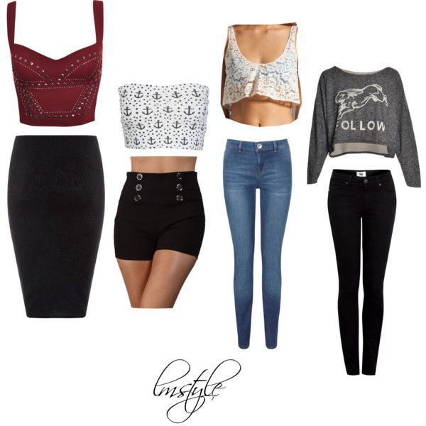 crop top outfits | Requested: Crop Top Outfits ~ Jade – Polyvore