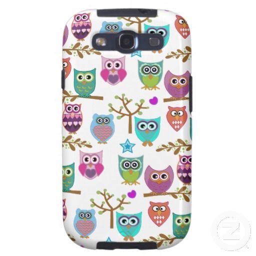 Cute Owl Samsung Galaxy S3 / SIII Cases