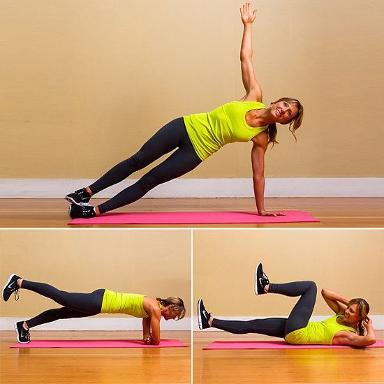 Full Body Circuit Workout to Strengthen Legs, Abs, and Arms