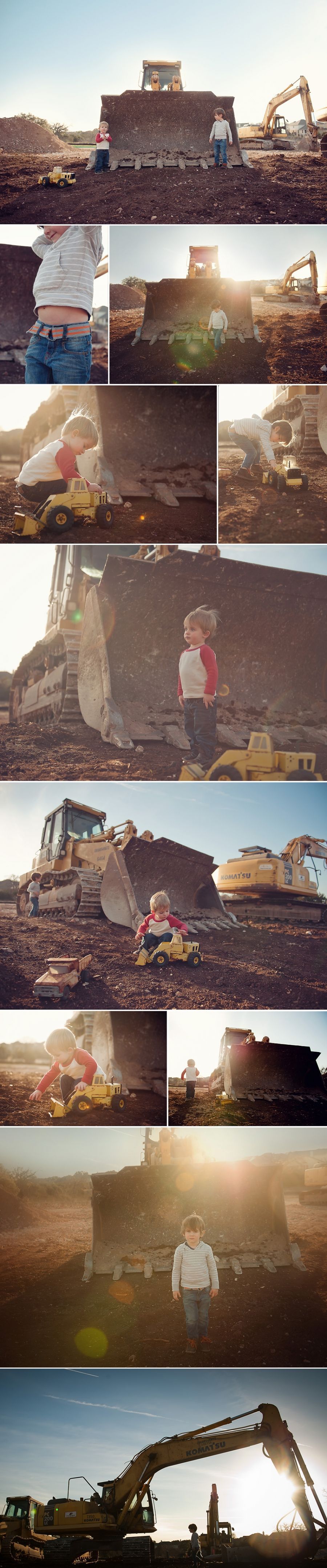 Heather Walker Photography boys and trucks photo shoot ……. I would love to d