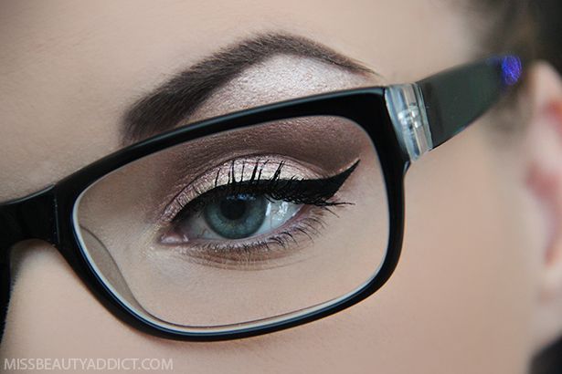 MissBeautyAddict! Daily makeup for glasses
