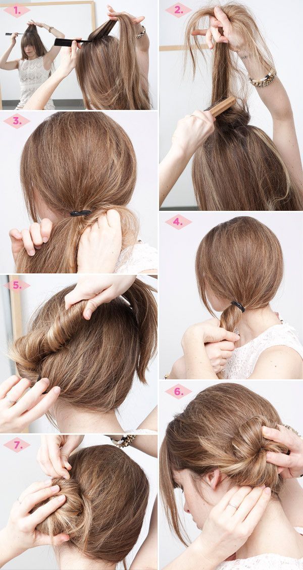 The Asymmetrical Chignon | 23 Five-Minute Hairstyles For Busy Mornings
