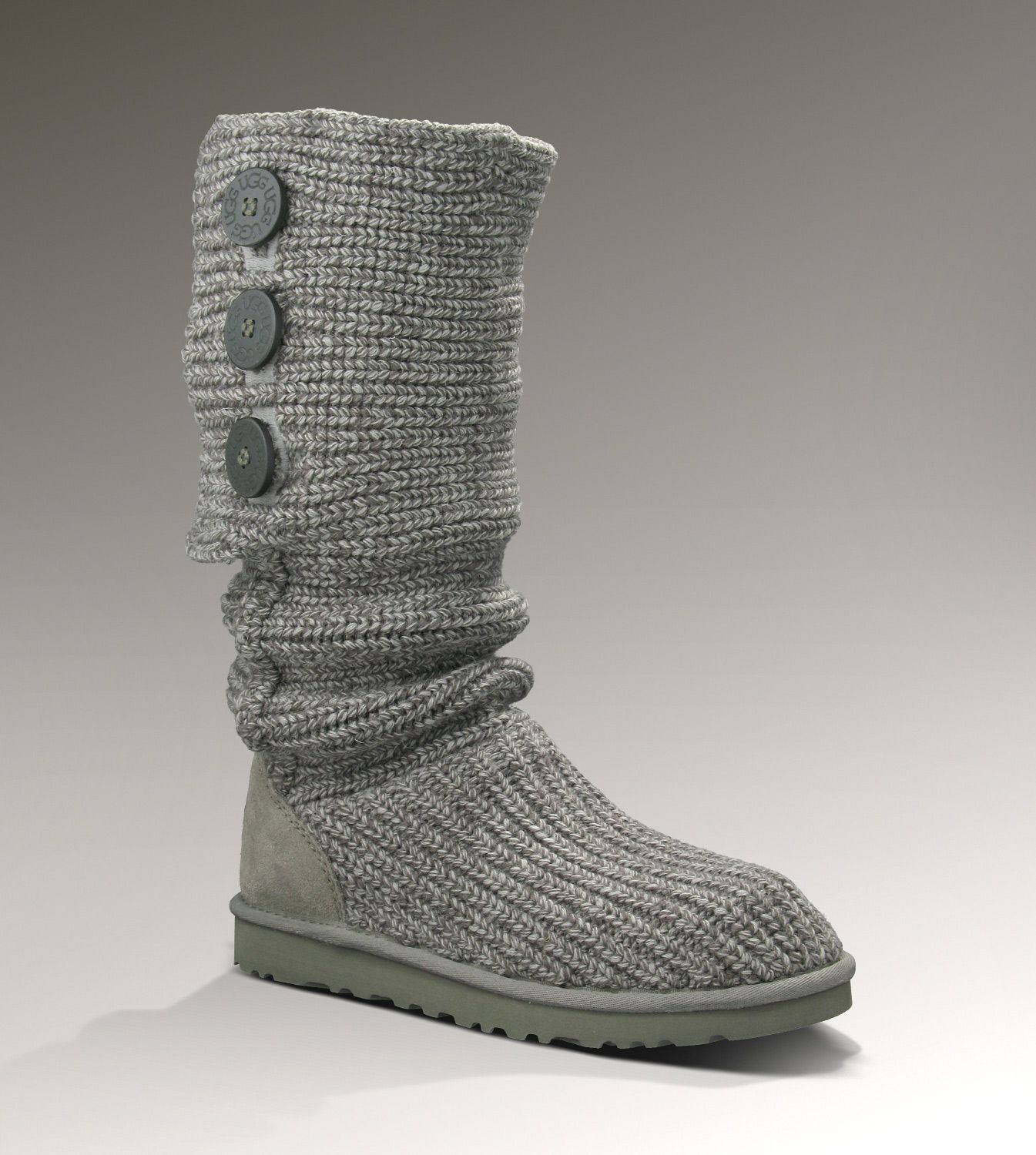 UGG Womens Classic Cardy Grey $105 : UGG Outlet, Cheap UGG Boots Outlet Online,