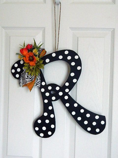 Wooden Letters for Door Decorations – Wall Letters – Monograms.