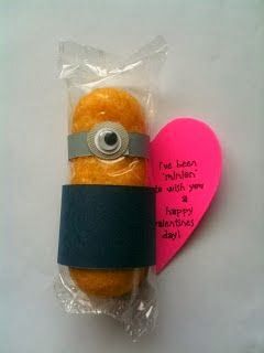 400 PX: Minion Valentines – Youre One In A Minion #Valentines