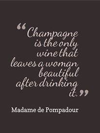 Amen to that!!! Champagne is greater than just….wine. My choice of poison ;)