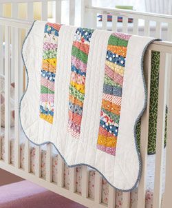 Baby Scallops by Marianne Fons is a great scrap quilt project!