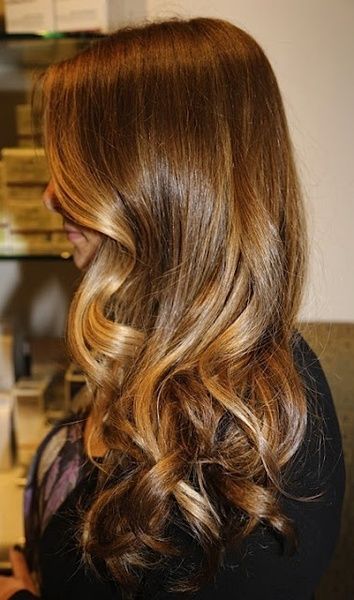 Beautiful hair idea – highlights on brunette – Beaufort light on hair, smooth ha