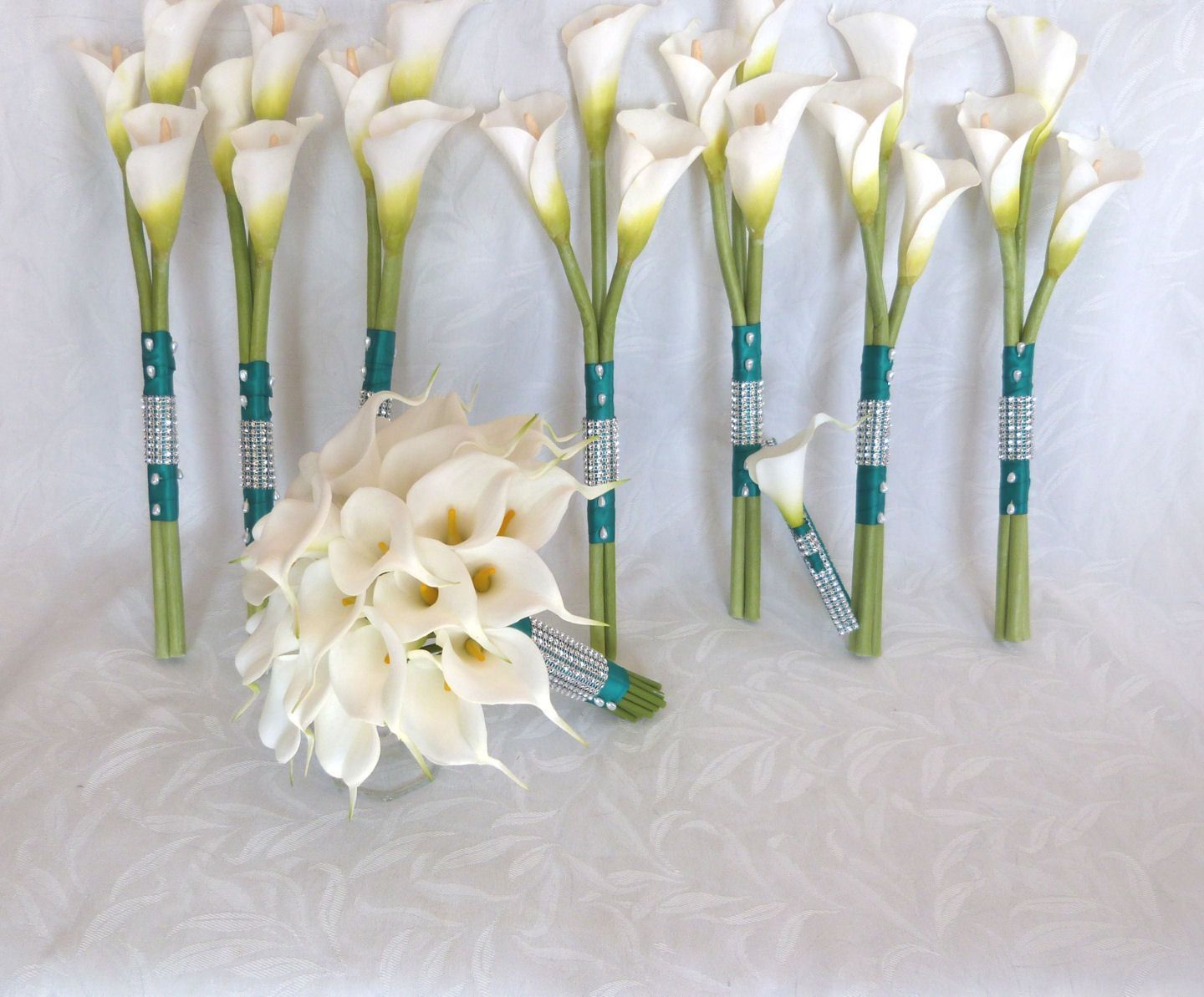 calla lilies wedding bouquets | Calla lily wedding bouquet simple elegant Real t