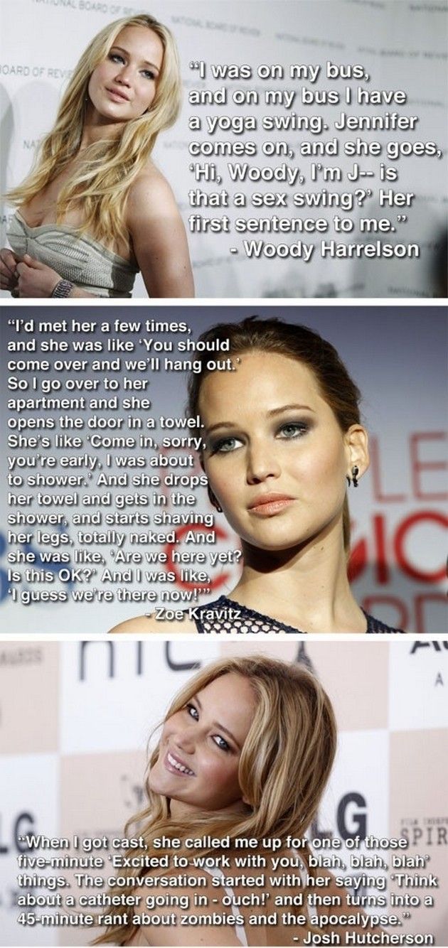 Celebrity Funnies (20 Pics) Jennifer Lawrence