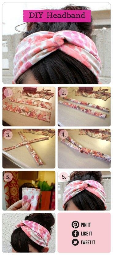 Cute headband. How awesome is this?!?! I think I could make these as little gift