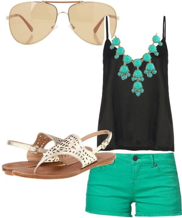 Cute summer outfit, and Im taking it to Gig Harbor. My shorts will be longer tho