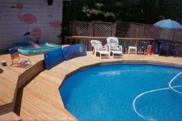 Deck Plans For Above Ground Pools Classy