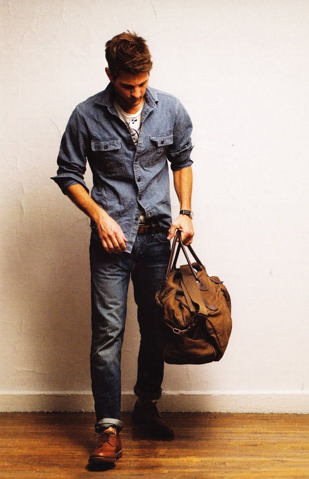 Denim never fades out of mens style