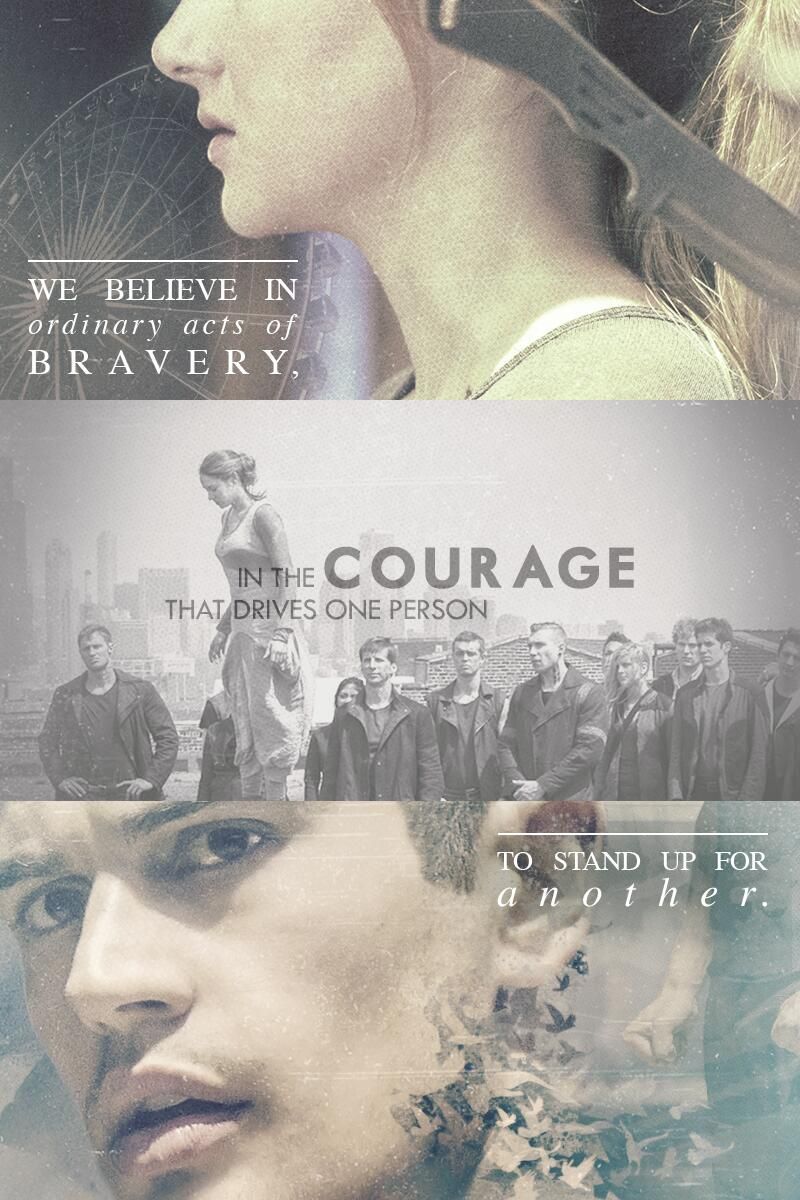 Divergent … SO GOOD! Disappointed that for the movie version, just like Hunger