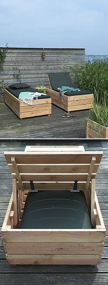 DIY day-bed/lounger