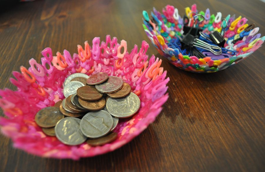 DIY Perler beads bowls – LOVE cool colorful bowls to store little things and we