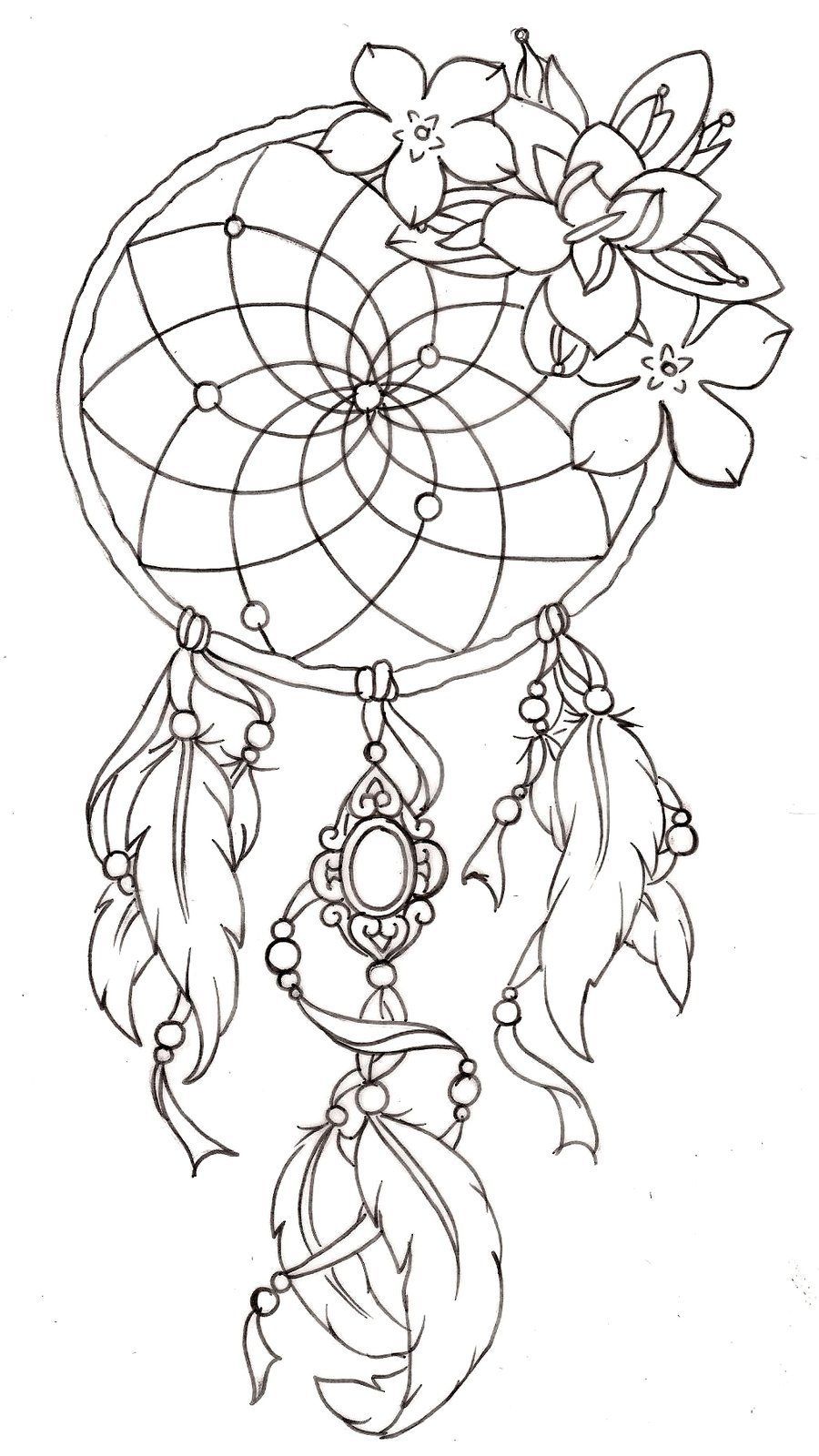 Dream Catcher Tattoo. Sooome day !!  This gives me more ideas for mine !! I neve