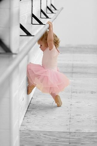 For our little Quinn Olivia! Might have been her trying to learn ballet one day.