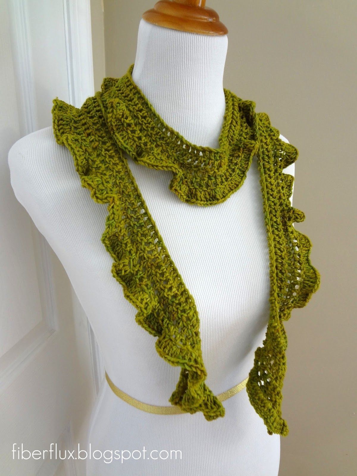 Free Crochet Pattern… Arugula Scarf