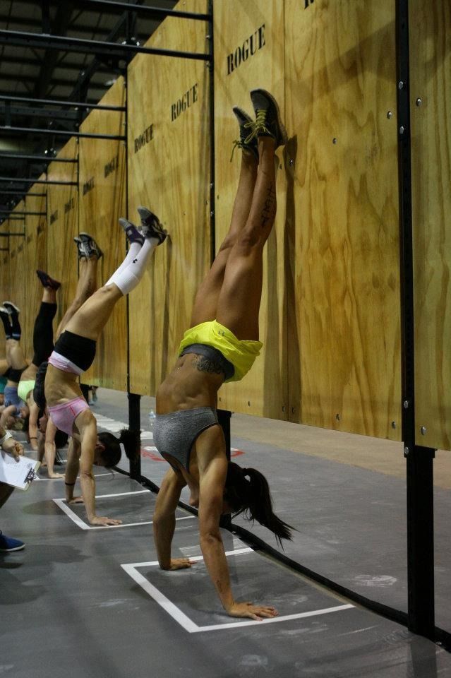 Handstand pushups – my absolute favorite
