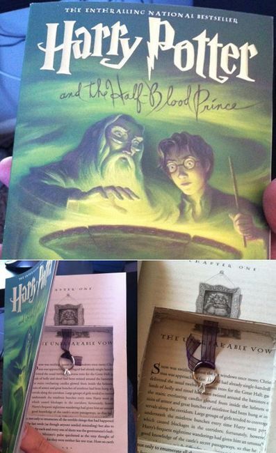 Harry Potter Engagement. love this. would also love pride and prejudice with my